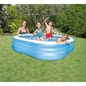 Bazén - Intex Bazén nafukovací modrý - 3