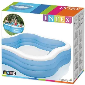 Bazén - Intex Bazén nafukovací modrý - 4