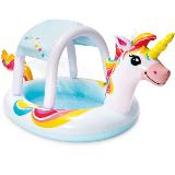 Intex Bazén dětský s rozstřikováním jednorožec