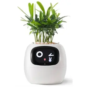 Smart květináč - Plantsio Ivy bílý - 1