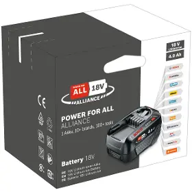 Akumulátor - Bosch 1.600.A01.1T8 PBA 18V 4,0Ah W-C - 3