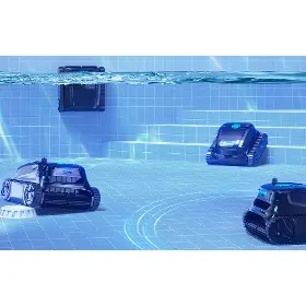 Robotický vysavač do bazénu - Wybot S2 Solar Bezdrátový robot na čištění bazénů - 7
