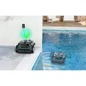 Robotický vysavač do bazénu - Wybot C2 PRO Bezdrátový robot na čištění bazénů - 10
