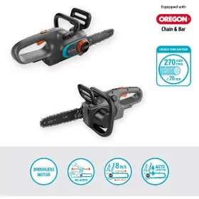 Řetězová pila - Gardena PowerSaw 250/18V P4A Set - 4