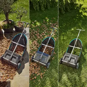 Hrábě - Gardena Sběrač listí z trávníku a dlažby - 6