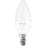 Retlux RLL 626 C37 E14 candle  6W WW D