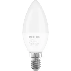 Žiarovka - Retlux RLL 626 LED žiarovka C37 E14 WW 6W C37 E14 candle  6W WW D - 1