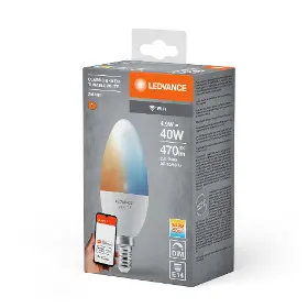 Ledvance SMART+ WiFi CLASSIC B 40 FR4,9W/TW E14 | Planeo