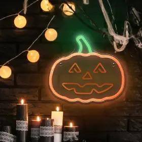 Neonové LED světla - Forever LED neon Pumpkin Orange Green - 2