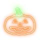 Forever LED neon Pumpkin Orange Green