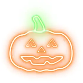 Neonové LED světla - Forever LED neon Pumpkin Orange Green - 1