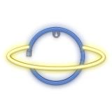 Forever LED neon Saturn Blue Yellow