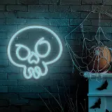 Forever LED neon Skull Turquoise