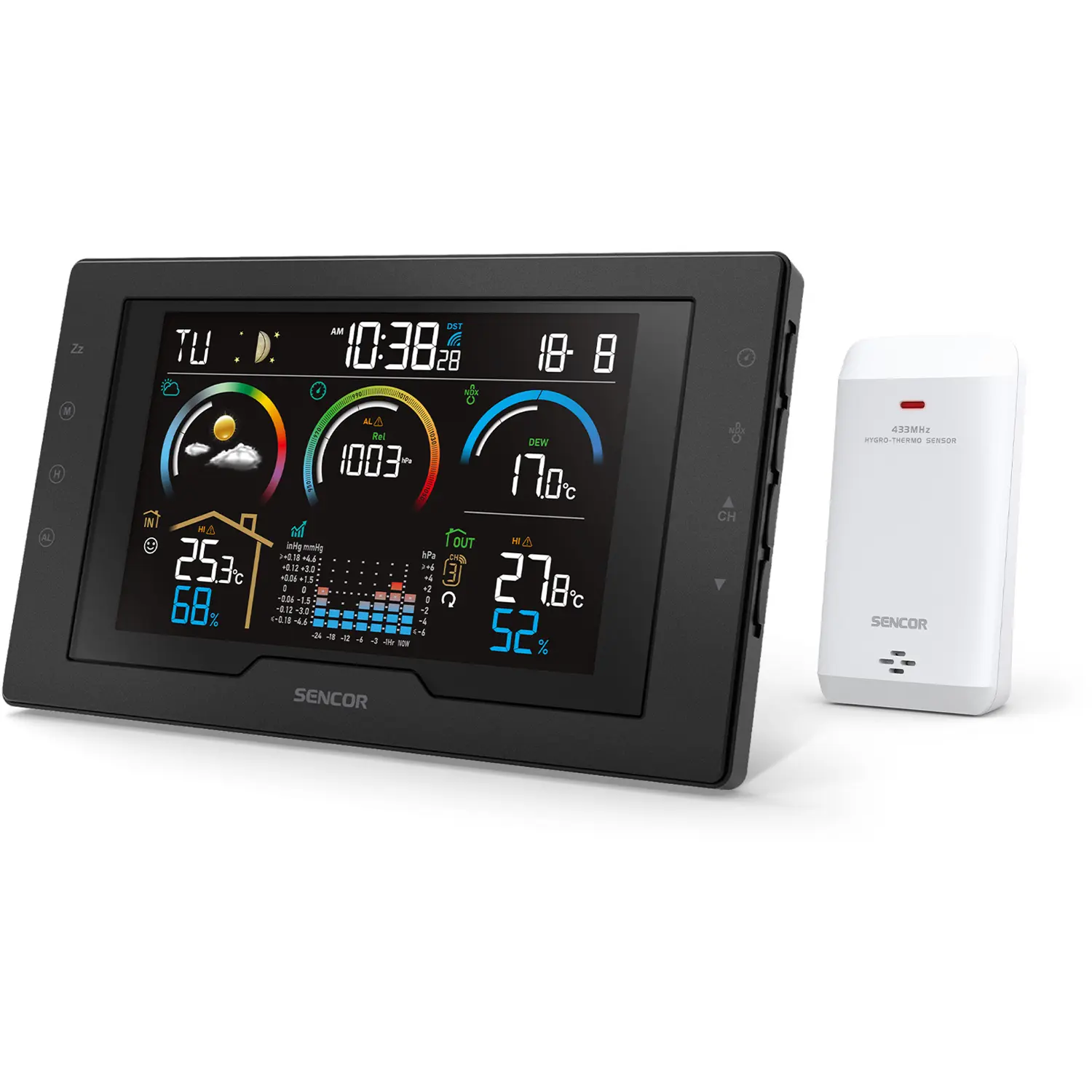 Sencor SWS 8000 Meteostanice – fotografie 1