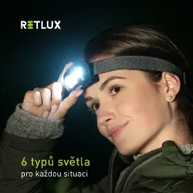 Čelová svítilna - Retlux RPL 709 - 11