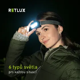 Čelová svítilna - Retlux RPL 709 - 14