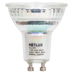LED Reflektor žiarovka - Retlux RFL 670 LED žiarovka GU10 WW 1,9W - 2