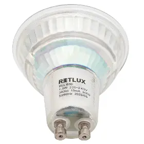 LED Reflektor žiarovka - Retlux RFL 670 LED žiarovka GU10 WW 1,9W - 3