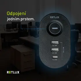 Predlžovací kábel - Retlux RPC 71 - 12