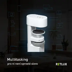 Prodlužovací kabel - Retlux RPC 72 WH Prodlužovací kabel na stůl 1,5 m - 7