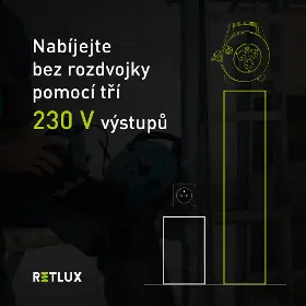 Prodlužovací kabel - Retlux RPC 54 Prodlužovací kabel v bubnu 10m - 10