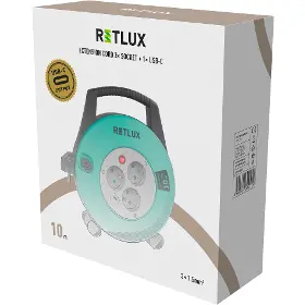 Prodlužovací kabel - Retlux RPC 55 Prodlužovací kabel v bubnu 10m USB C - 12