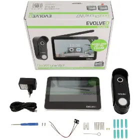 Smart domovní zvonek - Evolveo DoorPhone W7-black - 11