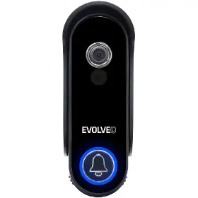 Smart domovní zvonek - Evolveo DoorPhone W7-black - 2