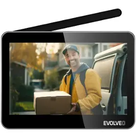 Smart domovní zvonek - Evolveo DoorPhone W7-black - 3