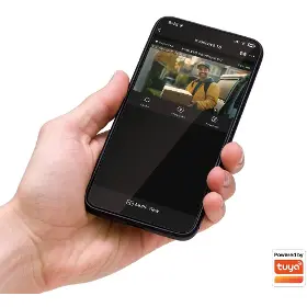 Smart domovní zvonek - Evolveo DoorPhone W7-black - 7