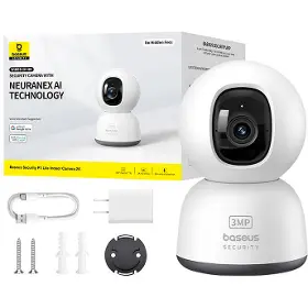 IP kamera - Baseus P1 Lite 2K Bílá - 7