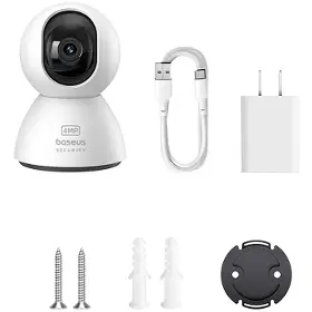IP kamera - Baseus Security P1 3K Biela - 2