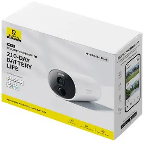 IP kamera - Baseus Security B1 2K Biela - 6