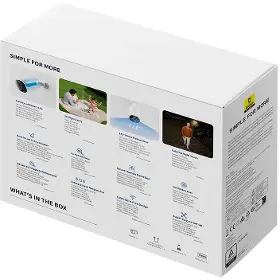 IP kamera - Baseus Security B1 2K Biela - 7