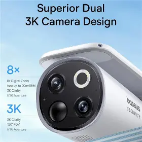 Kamerový systém - Baseus Security S1 Pro 3K Bílá - 3