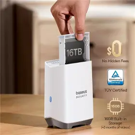 Kamerový systém - Baseus Security S1 Pro 3K Bílá - 7