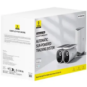 Kamerový systém - Baseus Security S1 Pro 3K Bílá - 8