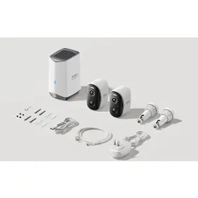 Kamerový systém - Baseus Security N1 Plus 2K Bílá - 12