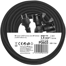 Prodlužovací kabel - Emos P0603 - 5