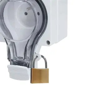 Venkovní zásuvka - Solight 5B351 zásuvka s vypínačem IP66 - 7