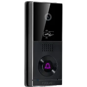 Smart domovní zvonek - Evolveo DoorPhone AHD10 černo-stříbrný - 2
