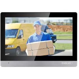 Smart domovní zvonek - Evolveo DoorPhone AHD10 černo-stříbrný - 3