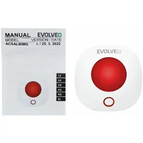 Alarm - Evolveo bezdrátová vnitřní siréna - 4