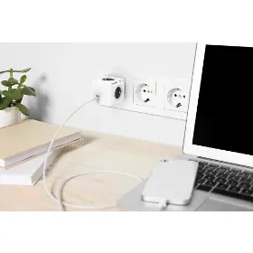 Zásuvka - Cubenest PowerCube Original USB PD 35W 2xC šedá - 3