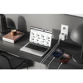 Zásuvka - Cubenest PowerCube Original USB PD 35W 2xC šedá - 4
