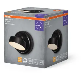 LED lampa - Osram Nightlux Round 830 DIM USB BK - 8