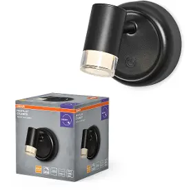 LED lampa - Osram NIGHTLUX CYLINDER 830 USB BK - 4
