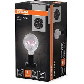 LED lampa - Osram 1906 LETTER TABLE LOVE - 7