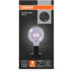 LED lampa - Osram 1906 LETTER TABLE HELLO - 6