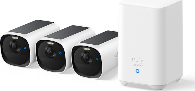 Anker Venkovní kamera eufy E40, 3ks HomeBase3 | Planeo
